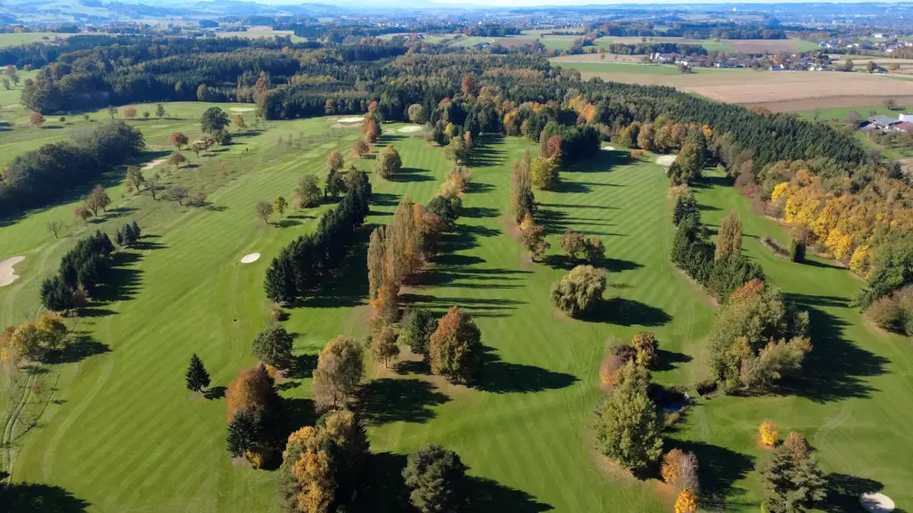 Luftaufnahme der zweiten 9 Löcher