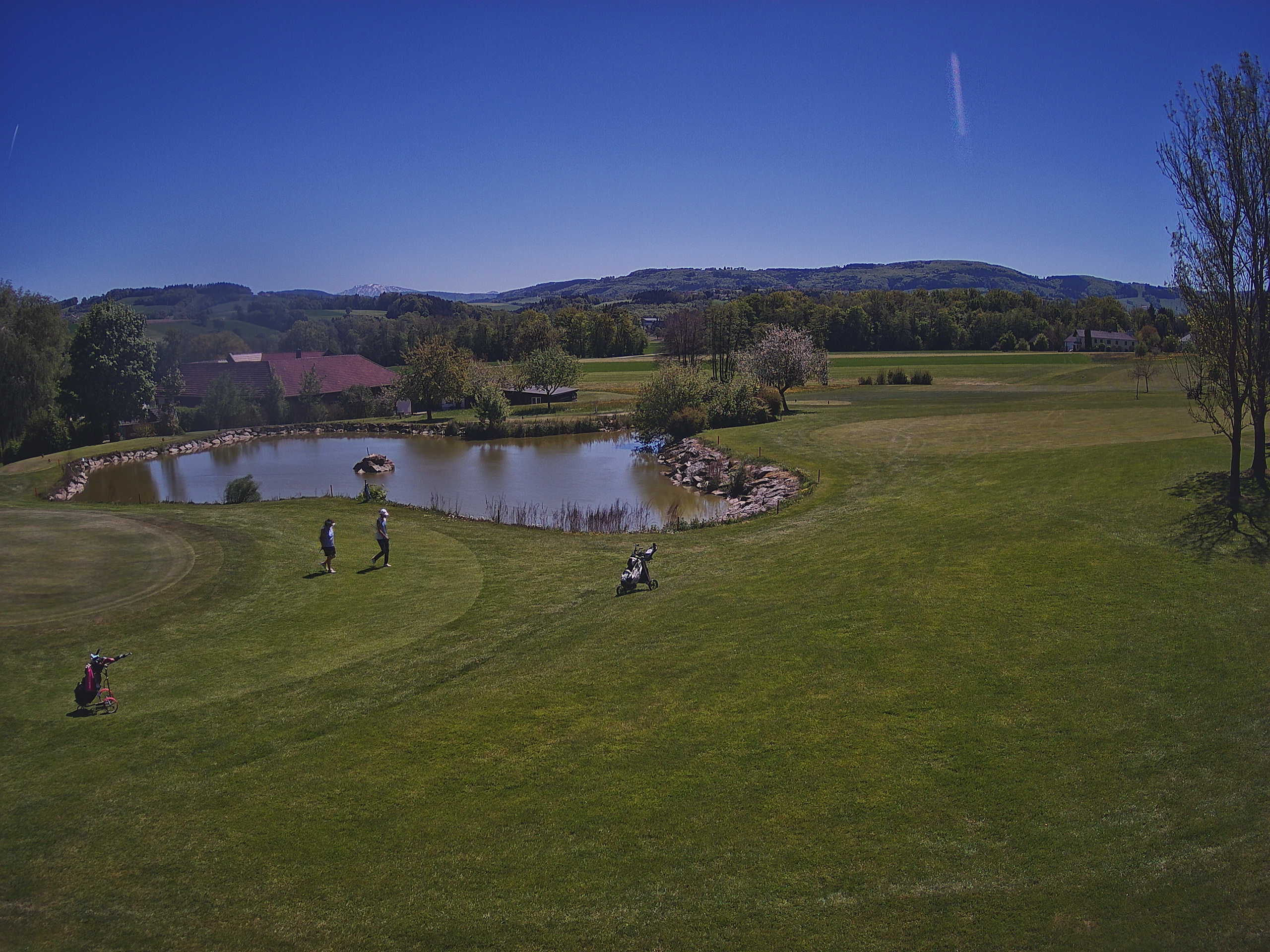 Live Webcam Bild von Loch 9